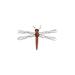 Phillips Collection Animals Wire Wing Dragonfly Wall Décor in Brown | 10 H x 16 W x 1 D in | Wayfair TH76842