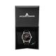 Jacques Lemans Herren Armbanduhr massiv Edelstahl 1 Uhr, schwarz/Silber, 44