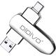 DIDIVO 512GB USB C Memory Stick USB 3.0 Type C Dual OTG Flash Drive USB C Flash Drive High Speed Metal Thumb Drive Pen Drive Memory Stick for PC, Tablet, Mac, MacBook,USB-C Smart Phone