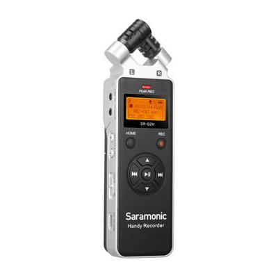 Saramonic SR-Q2M Metal Handheld Audio Recorder with X/Y Stereo Microphone, Lavalier M SR-Q2M