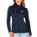 Women's Antigua Navy/Red Columbus Blue Jackets Generation Full-Zip Pullover Jacket
