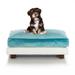 Milo Orthopedic Dog Bed, 16" L X 18" W X 12" H, Aqua, Small, Blue