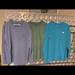 Ralph Lauren Shirts | Long Sleeve Cotton Tee-Shirts | Color: Blue/Green | Size: L