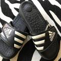 Adidas Shoes | Adjustable Velcro Strap 4sports; Socks On/Off | Color: Black/White | Size: 8