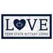 Penn State Nittany Lions 6'' x 12'' Team Love Sign