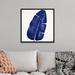 Bay Isle Home™ Welcome to Paradise XV Indigo - Painting Print on Canvas Metal | 32 H x 32 W x 1.75 D in | Wayfair 3757FD6C42734D6C9975D6511FA259CB