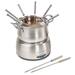 HomeCraft 8-Cup Electric Chocolate Fondue Set w/ 8 Color-Coded Forks, 2-Quart Capacity, Temperature Control, Perfect For Fruit | 7.09 H in | Wayfair