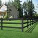 Outdoor Essentials Vinyl 3-Rail Ranch Fence Corner Post Vinyl | 84 H x 5 W x 5 D in | Wayfair 169116