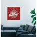 The Holiday Aisle® Holiday & Seasonal Bah Humbug Holidays - Wrapped Canvas Textual Art Print Canvas in Green/Red/White | Wayfair