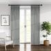 The Tailor's Bed 100% Cotton Striped Room Darkening Pinch Pleat Single Curtain Panel 100% Cotton in Black | 96 H in | Wayfair CPP-TS-BK-PP-NS