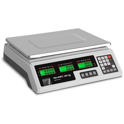Steinberg Armaturen - Kontrollwaage Ladenwaage Marktwaage 40 kg 2 g 33,9 x 23,3 x 0,6 cm Image