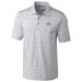 Men's Cutter & Buck Gray New York Giants Big Tall Advantage Space Dye Polo