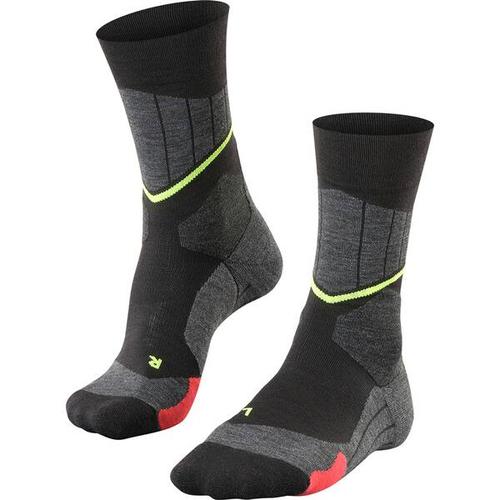 FALKE SC1 Herren Socken, Größe 44-45 in Schwarz