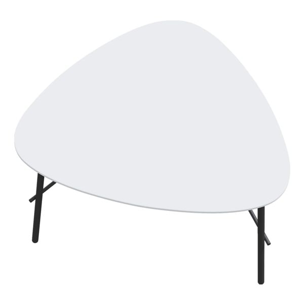 Paperflow Beistelltisch »Lazy« 50 x 60,5 cm schwarz, 45x60.5 cm