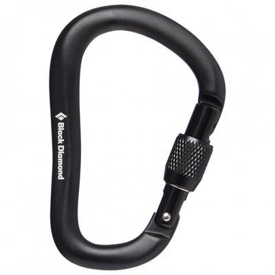 Black Diamond - Rocklock Screwgate Carabiner - HMS-Karabiner schwarz/grau Image