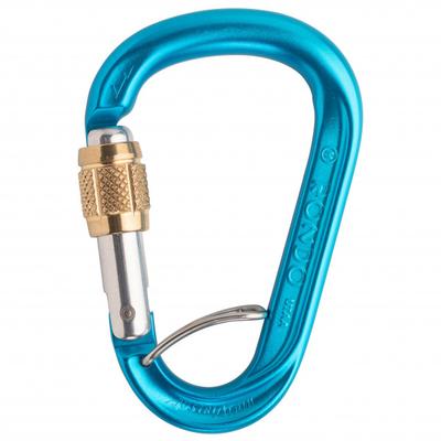 AustriAlpin - HMS Rondo Alu Schrauber Selfie - HMS-Karabiner blau Image