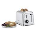 Cuisinart 2-Slice Classic Toaster Stainless Steel in Gray/White | 7.13 H x 7.13 W x 10.75 D in | Wayfair CPT-160P1