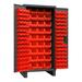 WFX Utility™ Mercury 78" H x 36.13" W x 24" D Bin Cabinet, Wood in Red | 78 H x 36.13 W x 24 D in | Wayfair 7CD00B215F81408D8C3FFCA86F32EB00