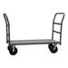 Durham Manufacturing 2 Sided Platform Cart Metal in Gray | 38.25 H x 55.25 W x 24.38 D in | Wayfair EPT2H24488PU95