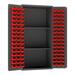 WFX Utility™ Farnborough 81" H x 36" W x 18.25" D 5-S Cabinet, Steel in Red | 72 H x 36.13 W x 24.25 D in | Wayfair