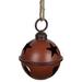 The Holiday Aisle® Iron Jingle Bell w/ Rope Hanger Metal in Red | 9.1 H x 7.1 W x 7.1 D in | Wayfair 20FE8C82DB4049C7B6A094316AB408E9