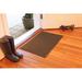 Matterly Waterhog Indoor Outdoor Doormat Synthetics in White/Brown | Rectangle 2' x 3' | Wayfair 280520023