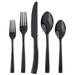 Argent Orfevres™ Stainless Steel Flatware Set Stainless Steel in Black | 20 - Piece, Service for 4 | Wayfair EFB96M20QT