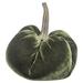 The Holiday Aisle® Velvet Weighted Pumpkin in Green | 10 H x 8.5 W x 8.5 D in | Wayfair 7A0944182A274071BD6F30147D0A529B
