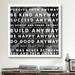 East Urban Home 'Mother Teresa Quote' Graphic Art Print in Black/Gray/White | 18" H x 18" W x 1.5" D | Wayfair 51AD46DB2A414606B8FBE80A79CEAD09