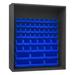 Rebrilliant Quade 72" H x 60" W x 24.31" D Shelving Unit Steel in Blue | 72 H x 60 W x 24.31 D in | Wayfair 927B176F6CE641B6B336C89220229724