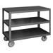 Durham Manufacturing High Deck Portable Cart Metal in Gray | 30.06 H x 48.25 W x 30.25 D in | Wayfair HMT-3048-3-95