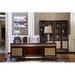 Infinity Furniture Import Woodway 82.68" H x 70.87" W Solid Wood Library Bookcase Wood in Brown | 82.7 H x 70.87 W x 16.5 D in | Wayfair