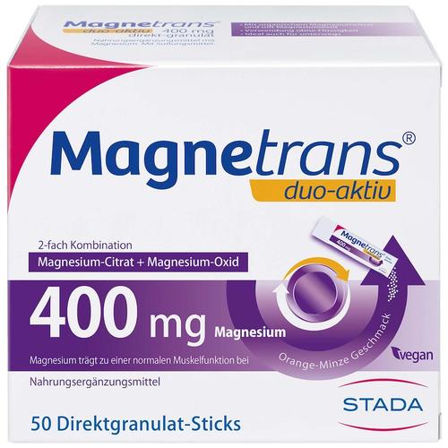 Magnetrans – duo-aktiv 400 mg Sticks Mineralstoffe