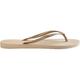 HAVAIANAS SLIM, Größe 25-26 in SAND GREY/LIGHT GOLDEN