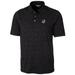 Men's Cutter & Buck Black Georgia Bulldogs Big Tall Advantage Space Dye Polo