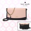 Kate Spade Bags | Host Pick! Kate Spade Greer Leather Xbody | Color: Black/Pink | Size: Os