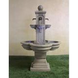 Ophelia & Co. Martel Concrete Terrace Fountain | 68 H x 49 W x 49 D in | Wayfair 0C559054B84744E3B93056FA20E8FA8A