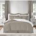 Wade Logan® Alkeria Comforter Set Polyester/Polyfill/Linen in White | Full/Double Comforter + 2 Shams | Wayfair 0ADEA5EE971245E5879E3CD1CE353B3B