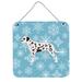 The Holiday Aisle® Snowflake Dalmatian Wall Décor Metal in Blue/Gray | 8 H x 6 W in | Wayfair 86383640812E4862BBAC2DEA52A221C4