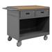 WFX Utility™ Cache Mobile Bench Utility Cart Metal in Gray | 36.375 H x 42.125 W x 24.25 D in | Wayfair 4FCF34FB6854401EBD6A01F919E426A3