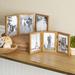 Charlton Home® Savitr Hinged Triple Picture Frame Wood in Brown | 7.68 H x 17.17 W x 0.75 D in | Wayfair 20F6B98D0C6F4B58ABA8F81B937252E8