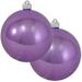 The Holiday Aisle® 6" (150mm) Ornament, Commercial Grade Shatterproof , Ball Shape Ornament Decorations in Indigo | 13 H x 7 W x 7 D in | Wayfair