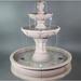 One Allium Way® Winsford Concrete Pond Fountain w/ Light | 53 H x 51 W x 51 D in | Wayfair 59309FF39D87422C9222B816E67B680D
