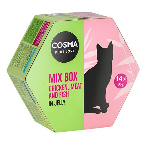28x85g Cosma Mix Box Katzenfutter nass