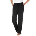 Plus Size Women's Knit Sleep Pant by Dreams & Co. in Black (Size 4X) Pajama Bottoms