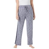 Plus Size Women's Supersoft Lounge Pant by Dreams & Co. in Evening Blue Marled (Size 14/16) Pajama Bottoms