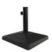 Red Barrel Studio® Patio Concrete Free Standing Umbrella Base Concrete in Black | 12.2 H x 17.25 W x 17.25 D in | Wayfair