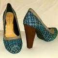 Jessica Simpson Shoes | Jessica Simpson Blue Shoes | Color: Blue/Gray | Size: 9.5