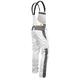 strongAnt® - Mens Painter Stretch Bib and Brace Overalls with Knee pad Pockets. Painter Trousers Berlin, Painter Suit - Made in Europe - Size: 30, Colour: White-Grey