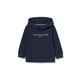 Tommy Hilfiger Boy's Essential Hoodie Sweater, Twilight Navy, 8